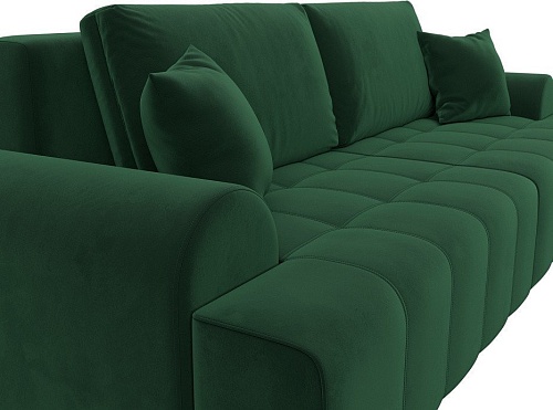 Диван Лига диванов Лига-080 131116 (велюр Seven 626 зеленый)