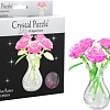 3Д-пазл Crystal Puzzle Букет в вазе 90452