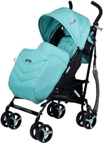Коляска прогулочная «трость» Alis Otto (бирюзовый)