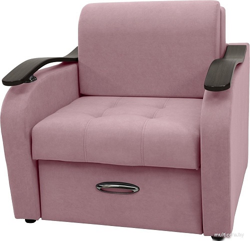 Кресло Сириус Лидер-2 ППУ 95x110 (Eva 14 велюр темно-розовый)