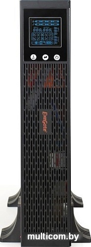 Источник бесперебойного питания ExeGate SinePower UHB-2000.LCD.AVR.C13.RJ.USB.2U