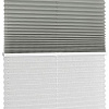 Плиссе Delfa Basic Uni СПШ-3111/3504 Basic Transparent (57x215, серый/белый)