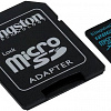 Карта памяти Kingston Canvas Go! SDCG2/128GB microSDXC 128GB (с адаптером)