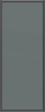 Душевая стенка Grossman Style 90x195 200.K33.05.90.21.10 (черный матовый, стекло тонированное)