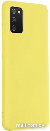 Чехол для телефона Case Cheap Liquid для Galaxy A02/M02 (желтый)