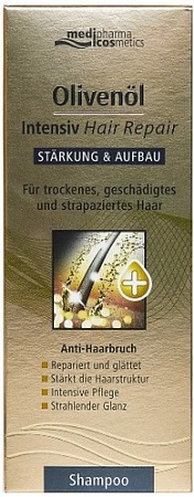 Шампунь Medipharma cosmetics Olivenol Intensiv для восстановления волос 200 мл
