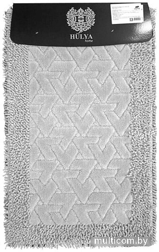 Коврик для ванной Volume Hulya Home Afina 50x80 WF-004 (светло-серый)