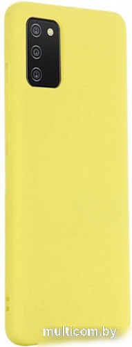 Чехол для телефона Case Cheap Liquid для Galaxy A02/M02 (желтый)