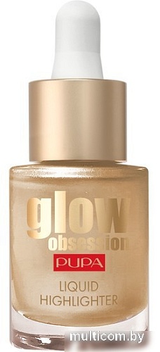 Хайлайтер жидкий Pupa Glow Obsession Liquid (100 sunrise) 13.5 мл