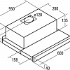 Кухонная вытяжка CATA TF-5260 WH/L 02034501