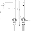 Смеситель Voda Vessel VSL25B