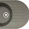 Кухонная мойка БелЭворс Rondo L + смеситель W74004-9 + дозатор L405-1 (серый/сатин)