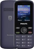 Кнопочный телефон Philips Xenium E111 (синий)