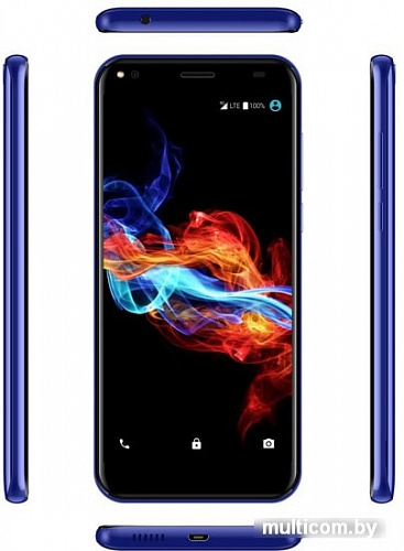 Смартфон Digma Linx Rage 4G (синий)