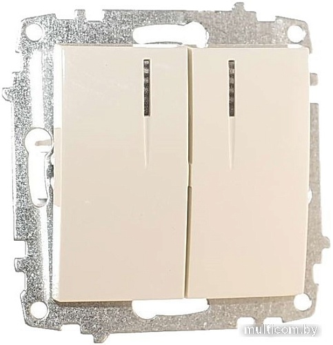 Выключатель Elbi Zena-Vega 609-010300-203 (кремовый)