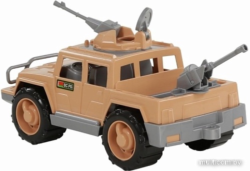 Игрушечный транспорт Полесье Джип Защитник-Сафари (2 пулемета) BY 63403