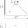 Кухонная мойка Omoikiri Taki 54-U/IF-LG