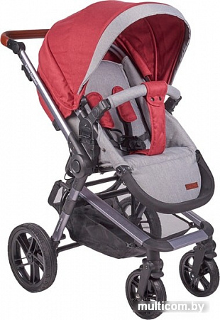 Универсальная коляска Farfello Zuma Duo Comfort (рубиновый)