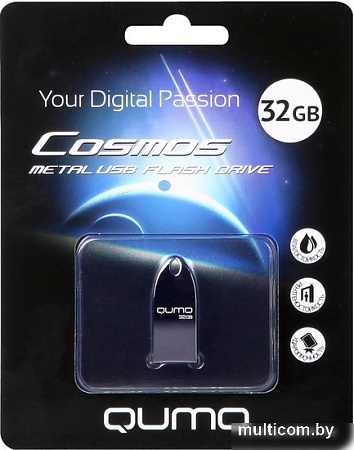 USB Flash QUMO Cosmos Black 32GB