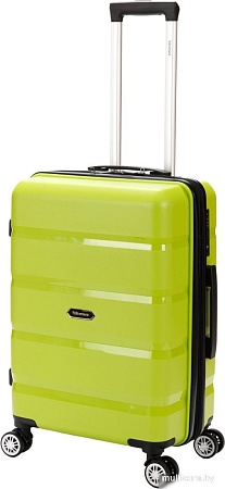 Чемодан-спиннер Torber В Отпуск T1902M (салатовый)