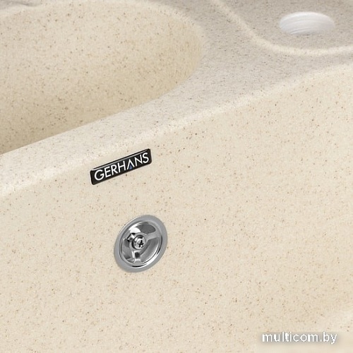 Кухонная мойка Gerhans E02 (бежевый)