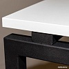 Стол Millwood Лофт Сиэтл ДТ-5 160x70x75 (белый/черный)