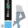 Чулки компрессионные RelaxSan Basic 970А, без мыска, 280 den, 2 кл.к. (22-27mmHg, р.4, черный)
