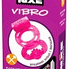 Виброкольцо LUXE Vibro Бархатный молот + презерватив 659