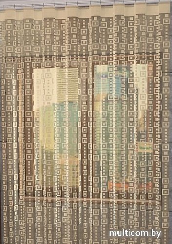 Тюль Лента Е268К 2.5x2.2 м (ваниль)