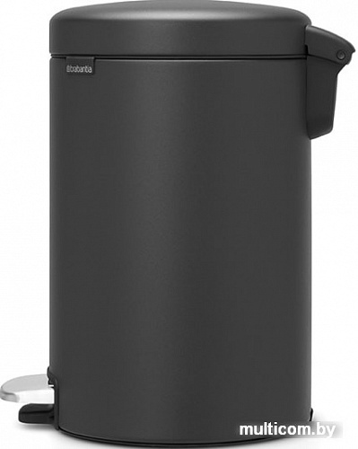 Brabantia Pedal Bin NewIcon 12 л (минерально-графитовый)