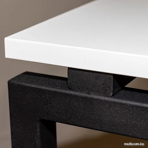 Стол Millwood Лофт Сиэтл ДТ-5 160x70x75 (белый/черный)