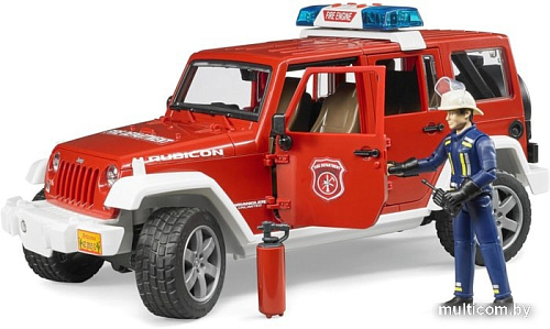 Bruder Jeep Wrangler Unlimited Rubicon fire department 02528