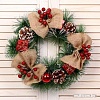 Рождественский венок Зимнее волшебство Кантри стиль d-30 см 5036608