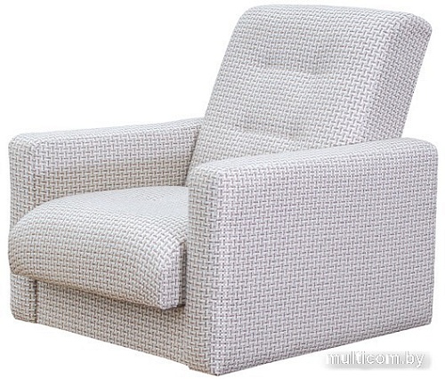 Интерьерное кресло Экомебель Лондон-2 рогожка микс (бежевый)