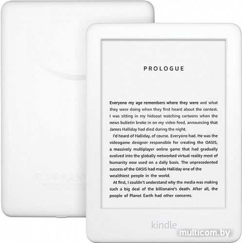 Электронная книга Amazon Kindle 2019 8GB (белый)
