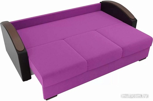 Диван Лига диванов Монако slide 102007 (фиолетовый/черный/серый)