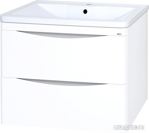 Мебель для ванных комнат Misty тумба под умывальник Атлантик-70 подвесная