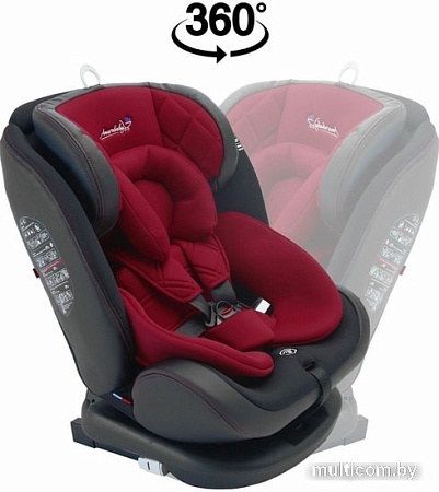 Детское автокресло Amarobaby Isofix ST-3 AMARO-2003-Kr (красный)