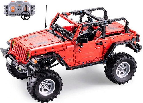 Конструктор CaDa Detech радиоуправляемый Adventure Off-Road Wrangler Jeep C61006W