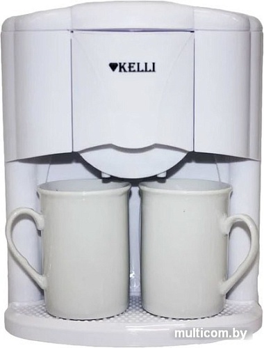 Капельная кофеварка KELLI KL-1491 (белый)