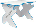 Геймерский стол VMM Game Space 120 Light Blue ST-1WBE