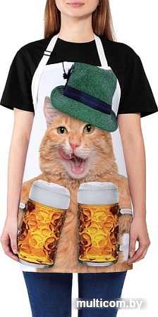 Фартук JoyArty Пивной кот ap_37378