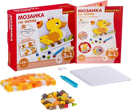 Мозаика/пазл Bondibon На ферме ВВ3026