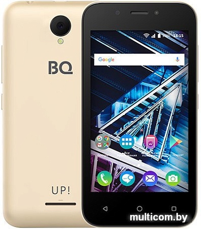 Смартфон BQ-Mobile BQ-4028 UP! (золотистый)