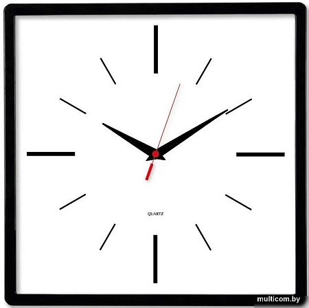 Настенные часы Бюрократ WallC-S61P30/Black