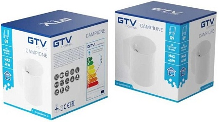 Бра GTV Campione II OS-CAMD40WG9OK-10 (белый)