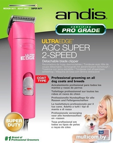 Машинка для стрижки Andis AGC2 Super 2-Speed Fuchsia Clipper