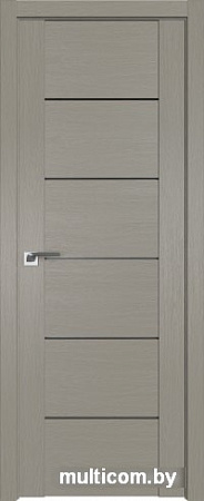 Межкомнатная дверь ProfilDoors 99XN 90x200 (стоун/стекло графит)
