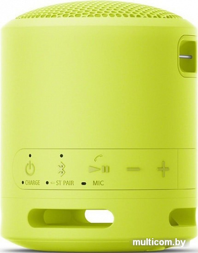 Беспроводная колонка Sony SRS-XB13 (лимонно-желтый)