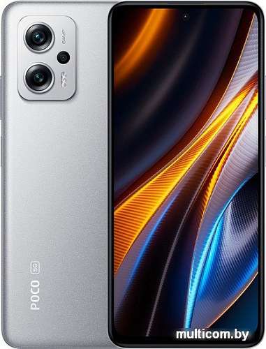 Смартфон POCO X4 GT 8GB/128GB международная версия (серебристый)